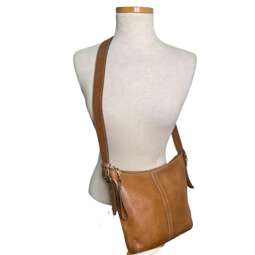 Vintage 90’s Coach Legacy Slim Duffle Crossbody Handbag Purse 9328